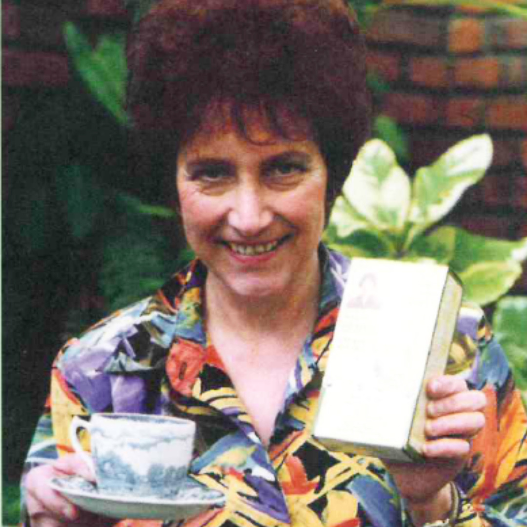 Hilde Hemmes in her early days of herbalism